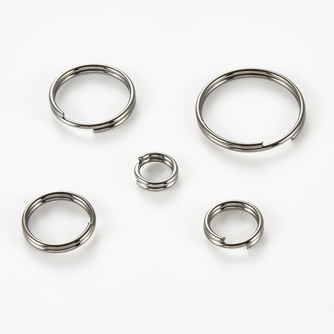 Jewelry Making Closed Jump Rings - 100Pcs Stainless Steel Mini Double Open