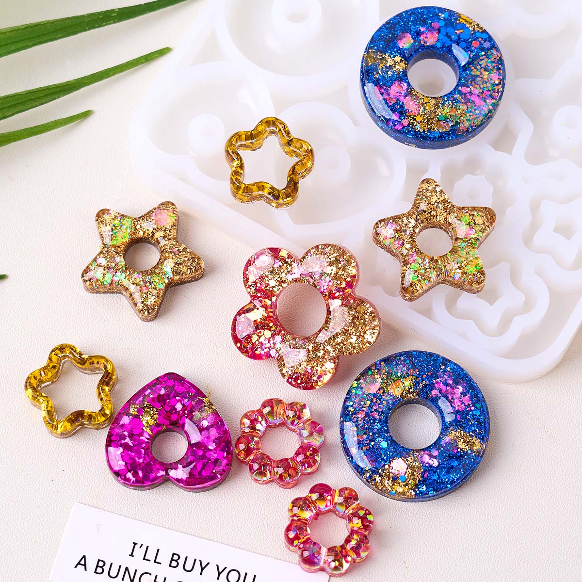 Resin Mold Jewelry - Multifuntional Jewelry Silicone Mold DIY Handmade
