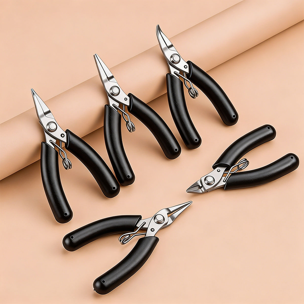 Jewelry Making Pliers - Stainless Steel Mini Needle Nose Pliers