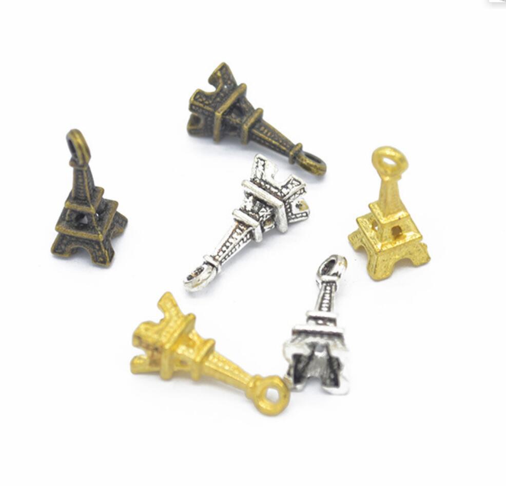Jewelry Making Paris - 120pcs Charms Eiffel Tower Paris 17x7mm