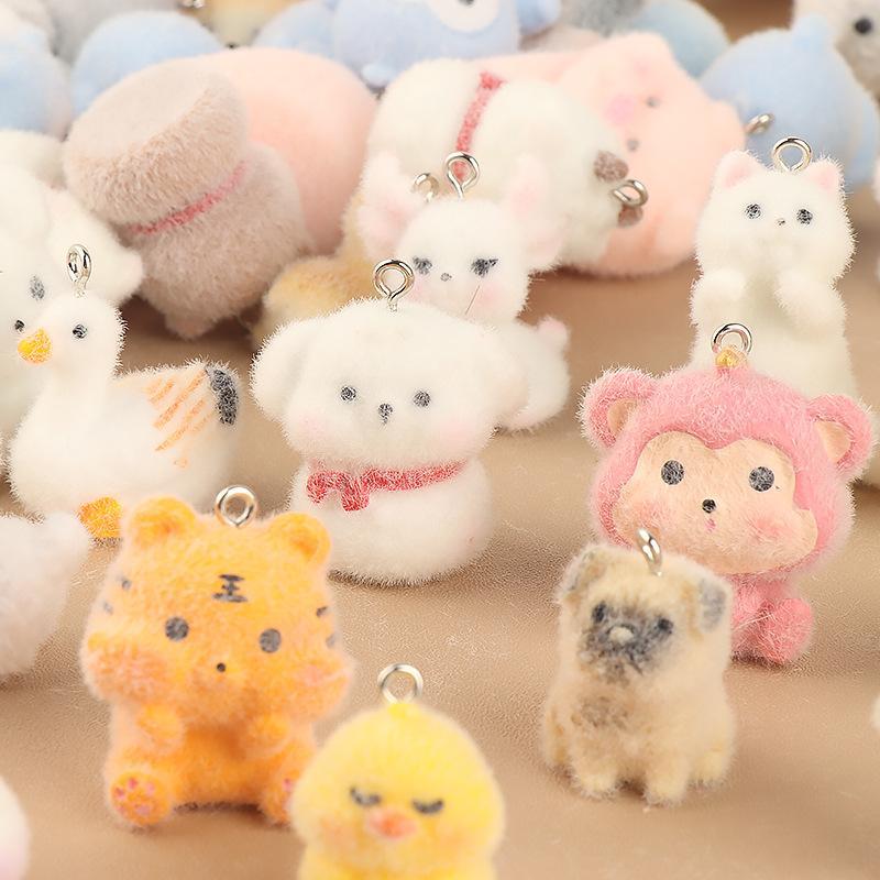 Jewelry Making Classes - 5/10Pcs Resin Cartoon DIY Pendant Random