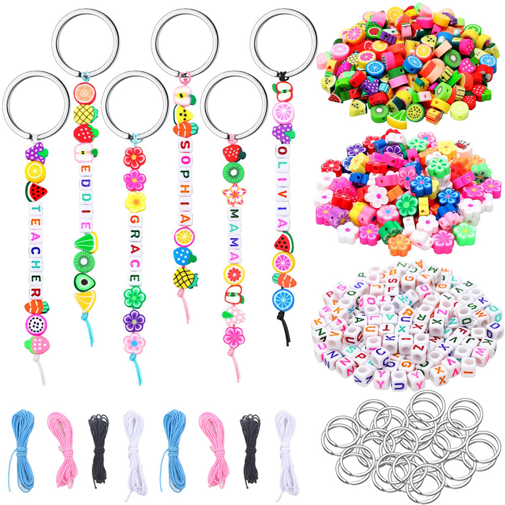 Jewelry Making In Clay - 43/199/398pcs Multi-color Polymer Clay Beads and