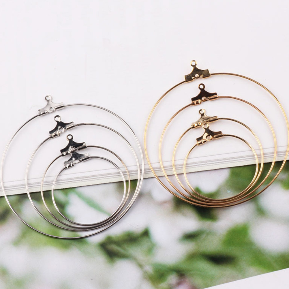 Jewelry Making Classes - 20Pcs Copper Earring Components DIY Ear