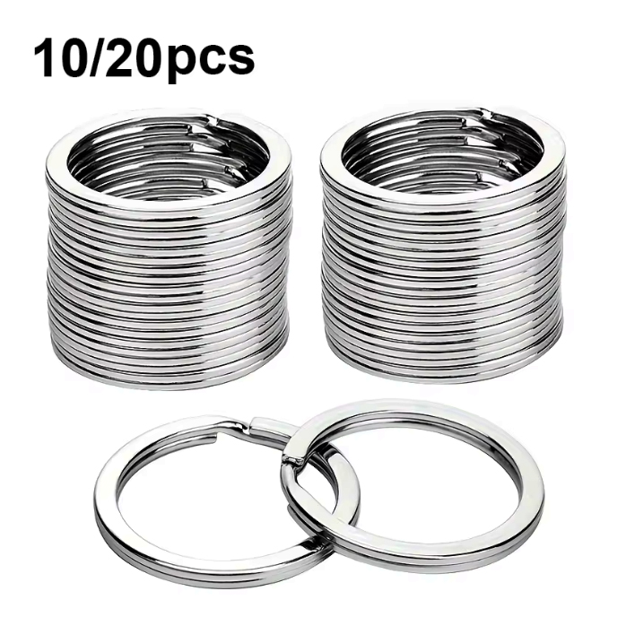 Jewelry Making Closed Jump Rings - 10pcs 20pcs 15-50mm Metal Double Loops