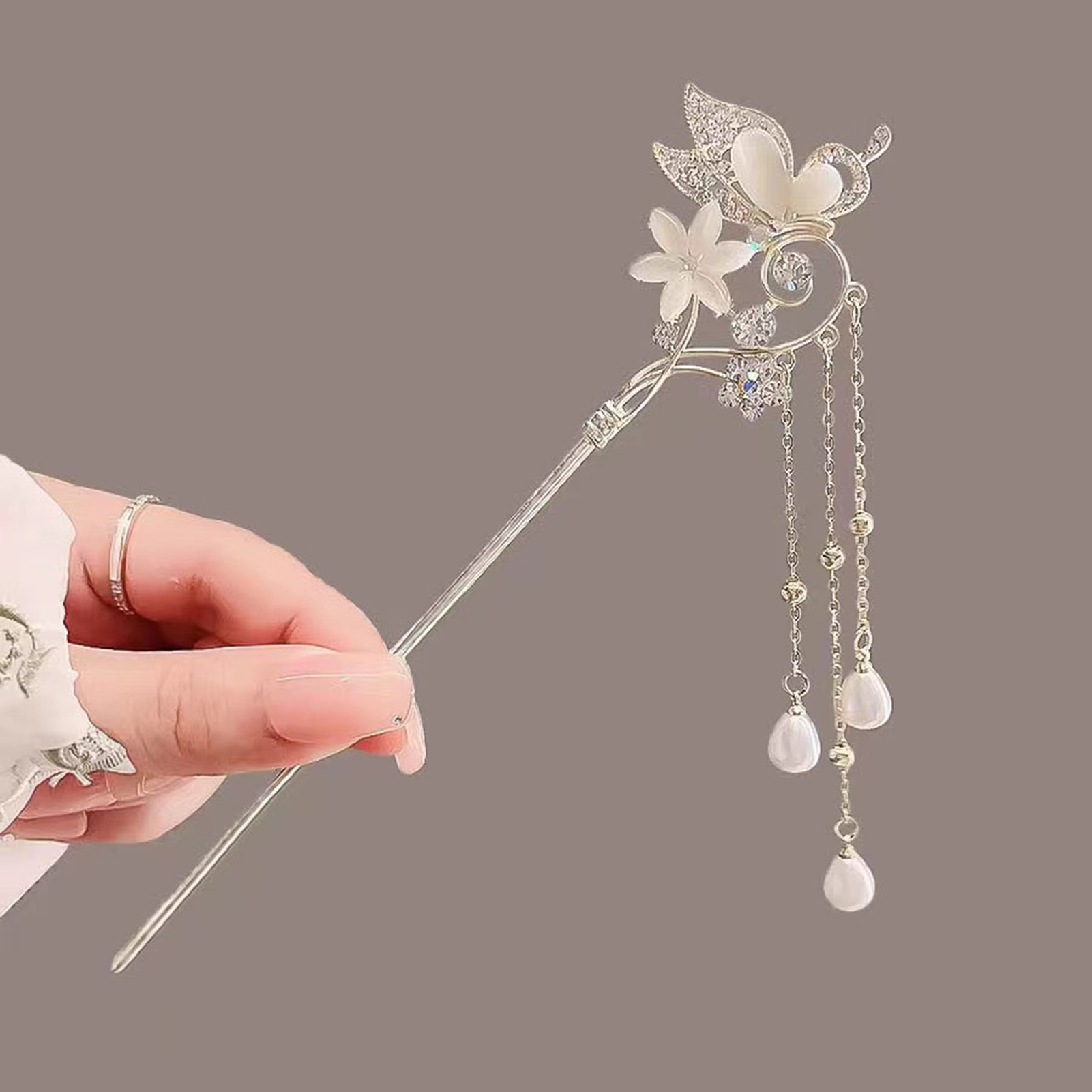 Jewelry Making Adults - Female Hair Stick Hairpin Cat Eyes