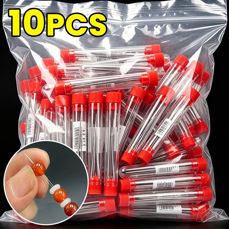 Jewelry Making Techniques - 1/10pcs Open Beading DIY Bead Needle