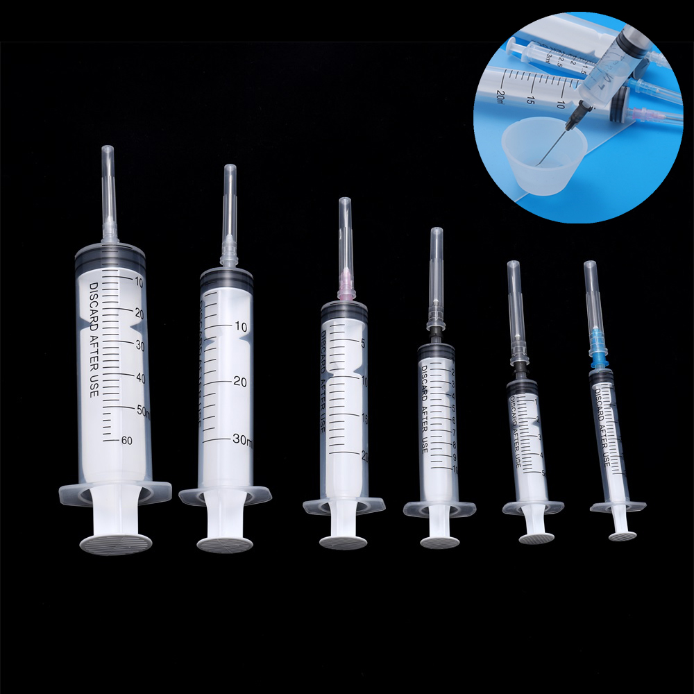 Jewelry Making Techniques - 1Pcs 3-60ml Reusable Plastic Syringe with
