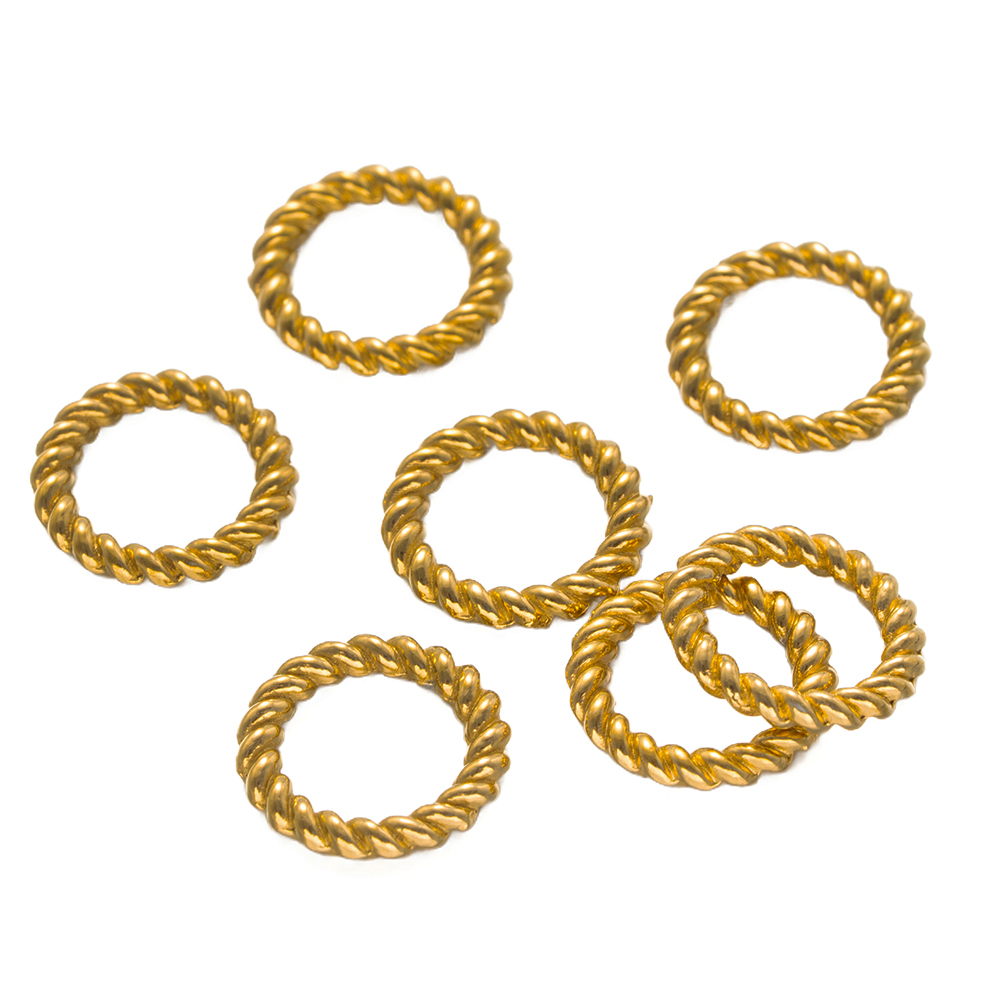 20Pcs Stainless Steel Round Tw - Jewelry Making Closed Jump Rings recension och pris