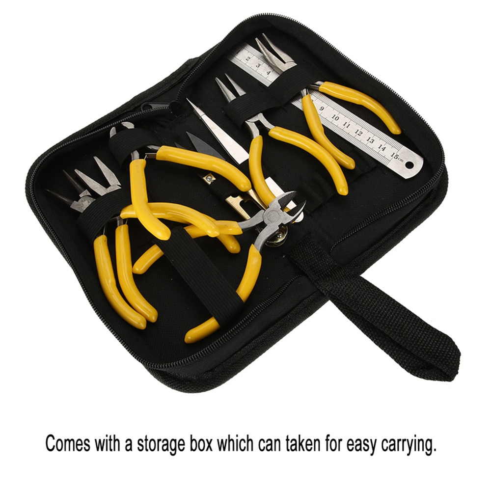 9Pcs 9 pieces combination Jewe - Jewelry Making Pliers recension och pris