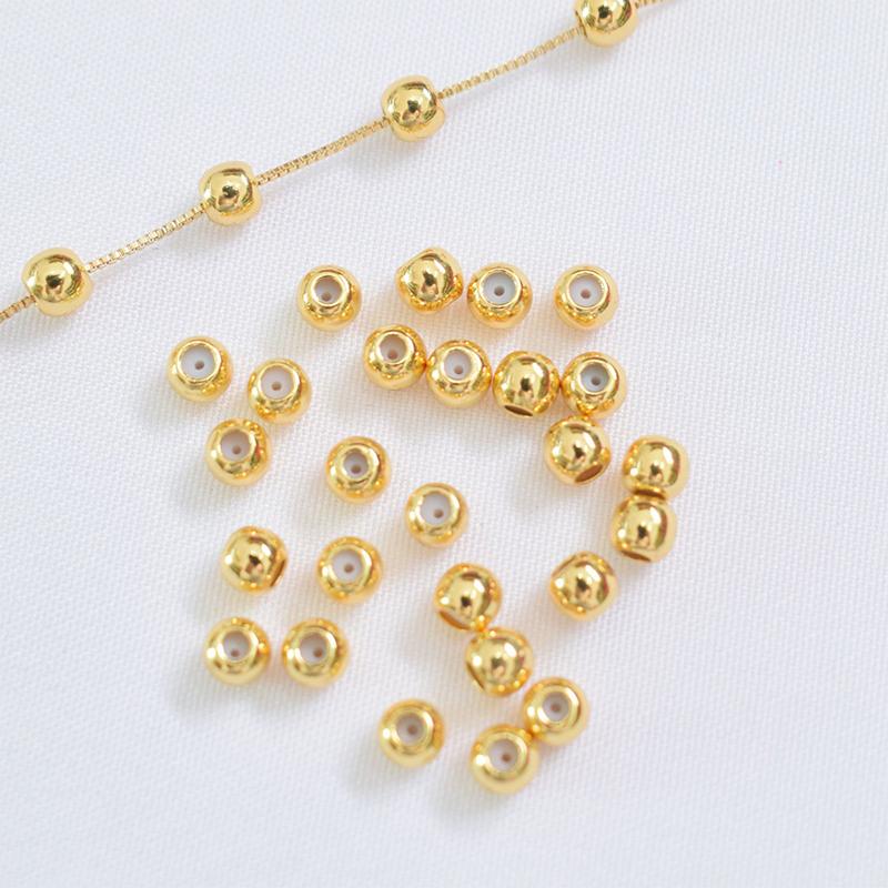 100PCS Faceted Spacer Beads Go - Jewelry Making Classes recension och pris