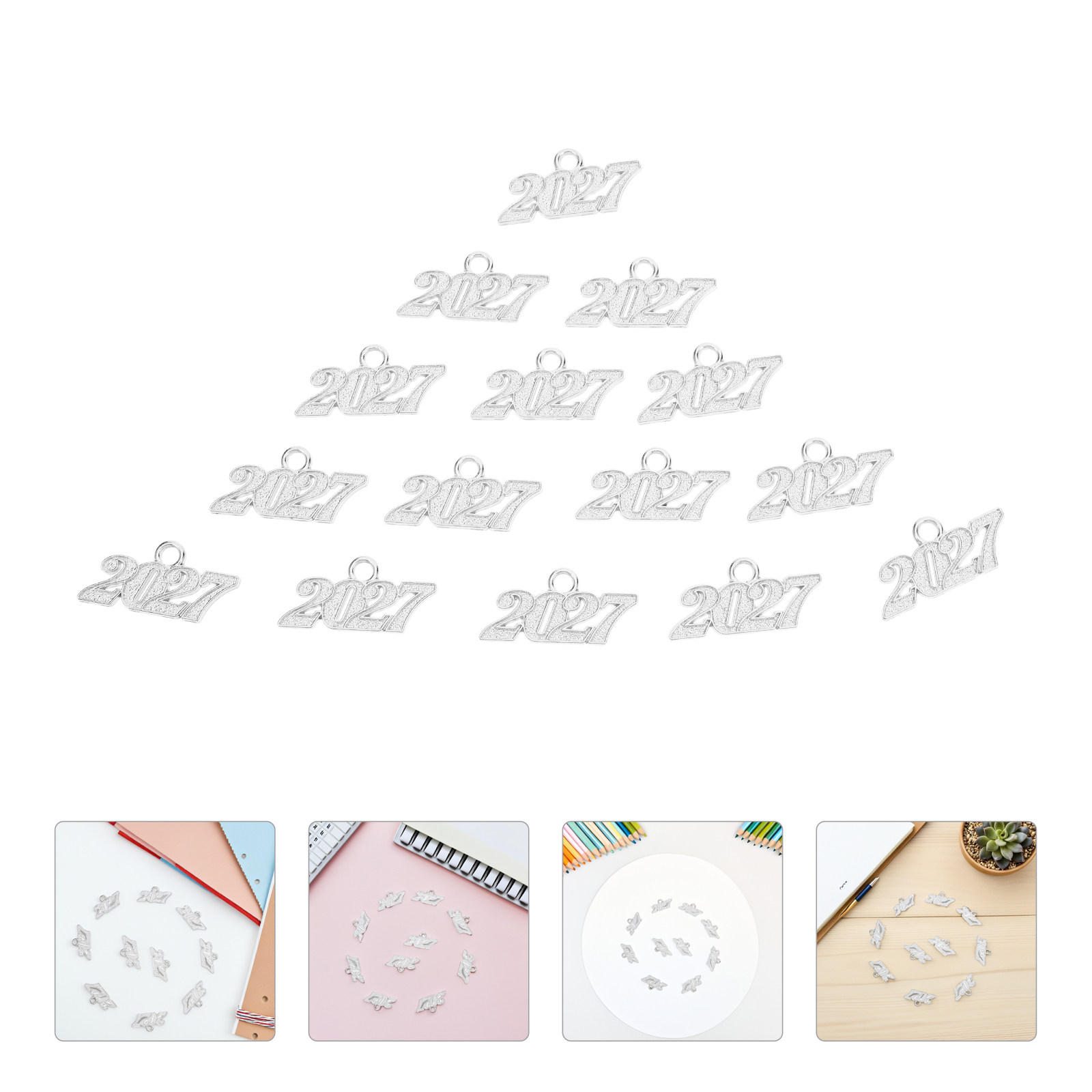 100Pcs 2027 Tassel Charms Grad - Jewelry Making Classes recension och pris