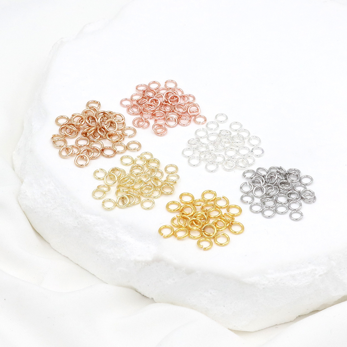 A Pack 925 Silver Open Jump Ri - Jewelry Making Closed Jump Rings recension och pris