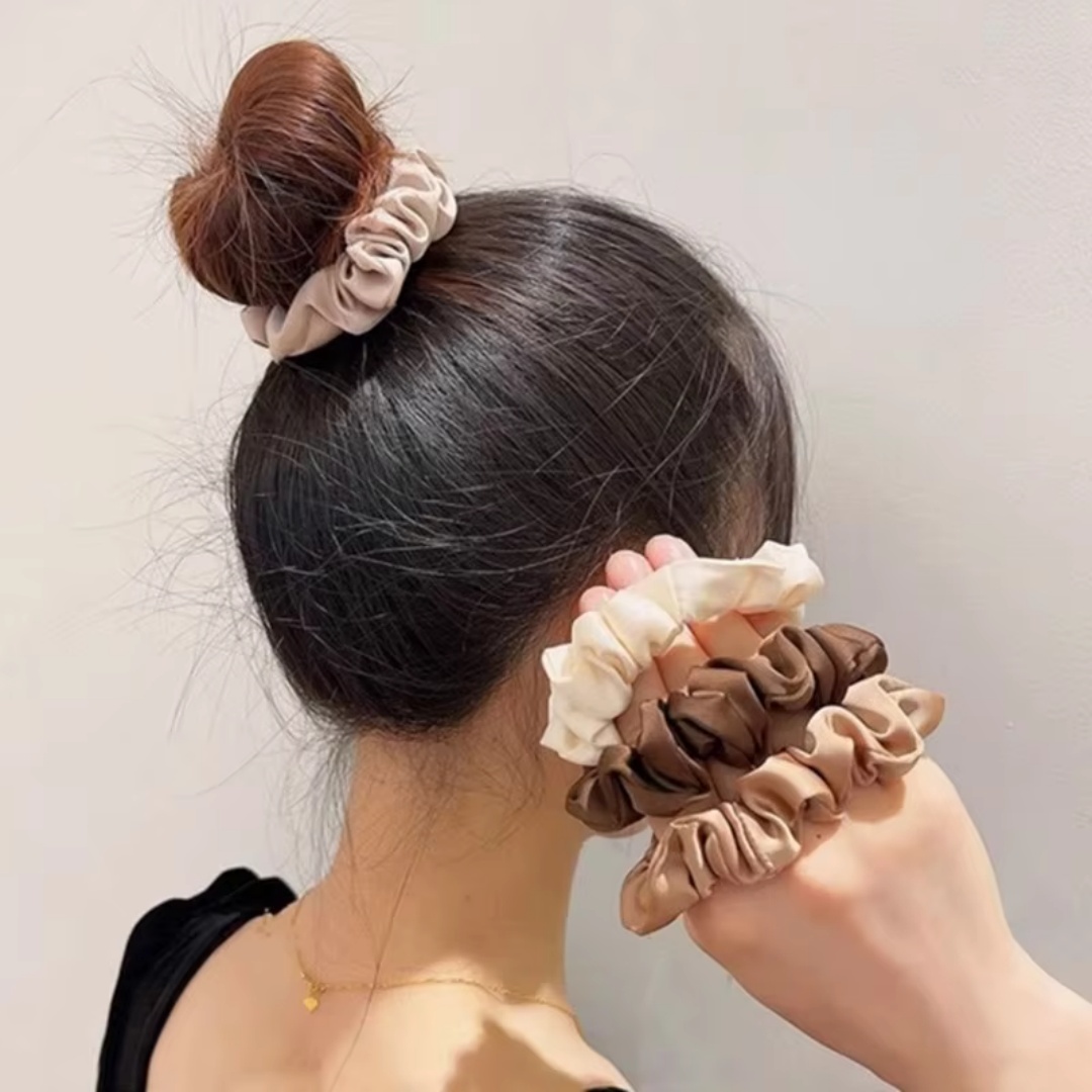 5PCS Satin Hair Scrunchie Exqu - Jewelry Making Adults recension och pris