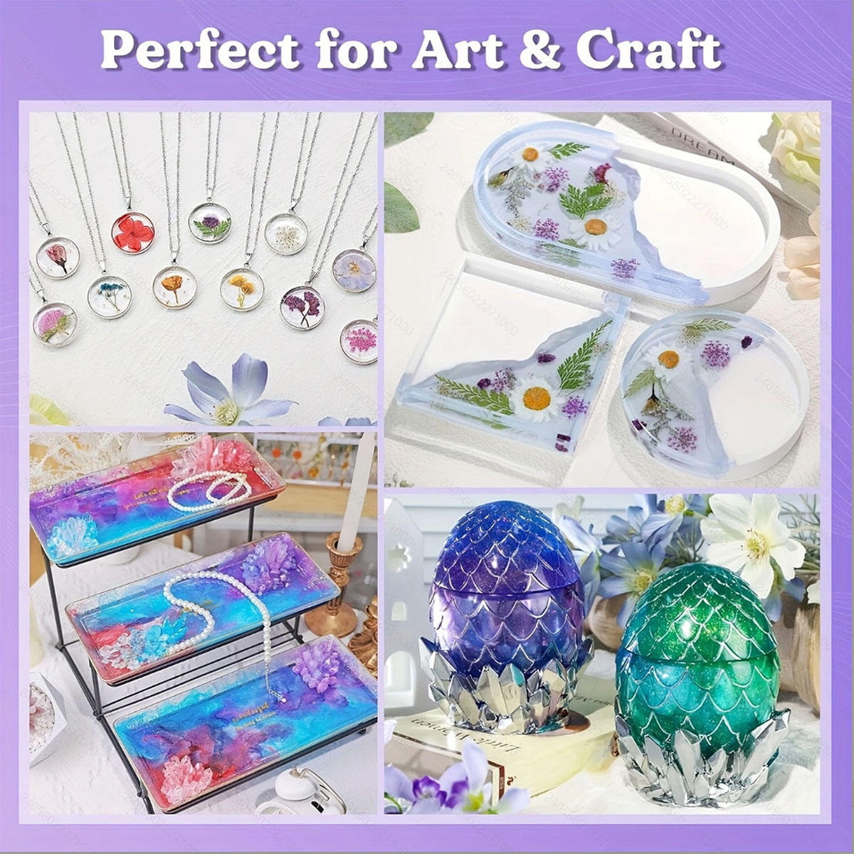 125ml/250ml Crystal Clear Cast - Resin Mold Jewelry recension och pris