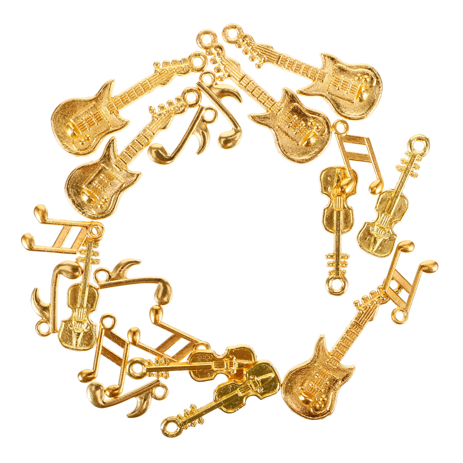 1Set Music Note Guitar Pendant - Jewelry Making Notes recension och pris