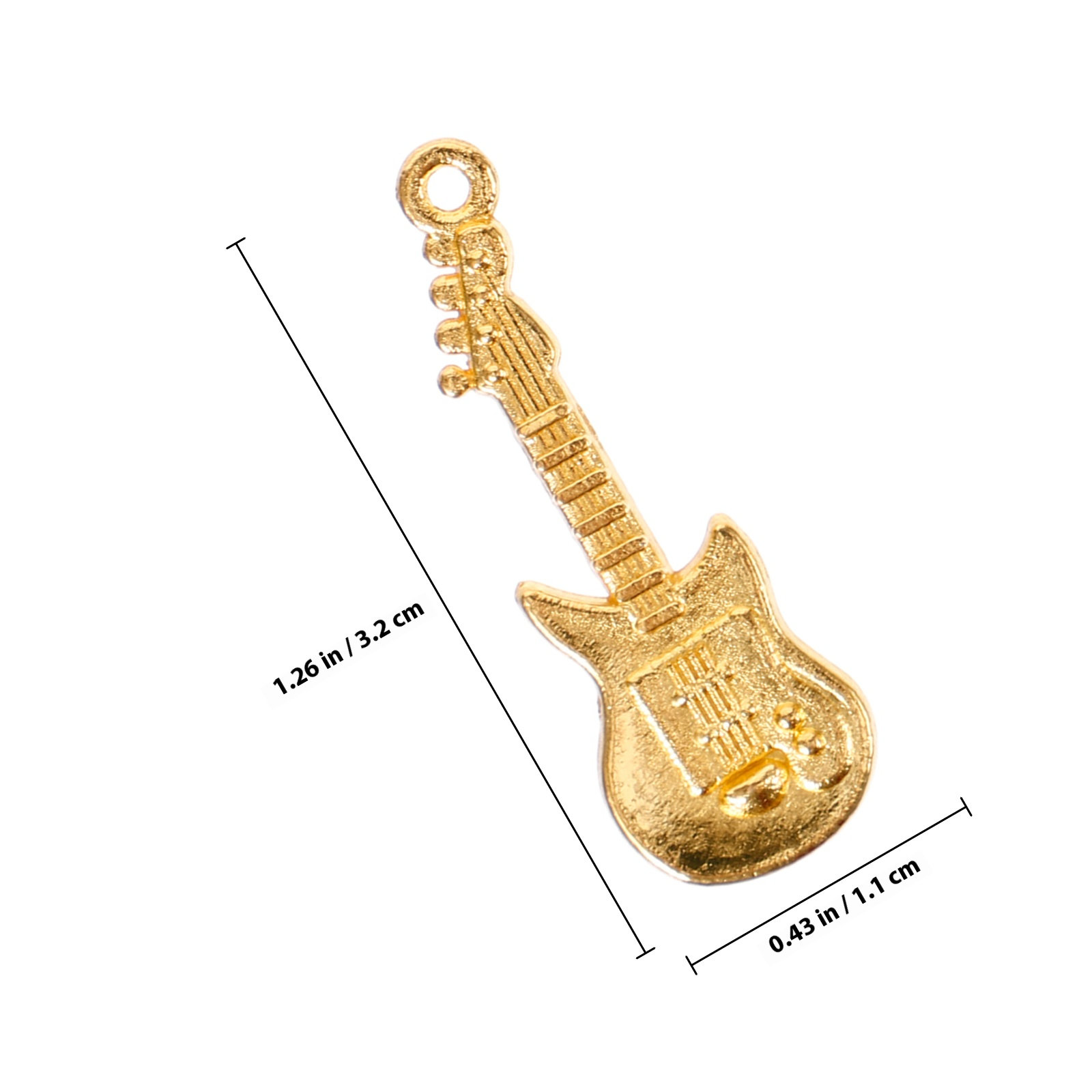1Set Music Note Guitar Pendant - Jewelry Making Notes recension och pris