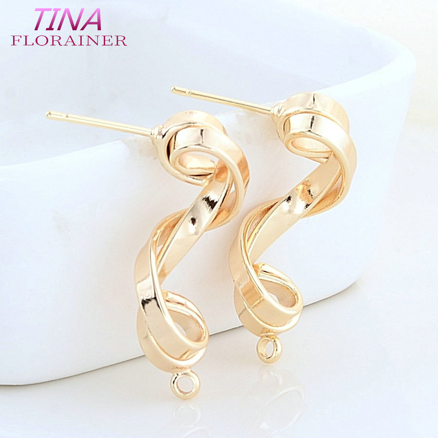 9*27MM 18K Gold Color Brass Mu - Jewelry Making Notes recension och pris