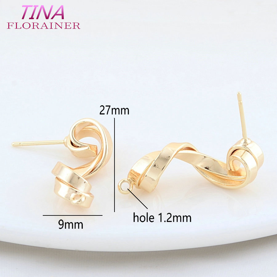 9*27MM 18K Gold Color Brass Mu - Jewelry Making Notes recension och pris