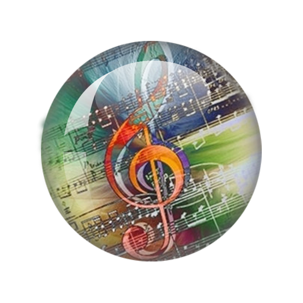 Music Notes Beauty 12pcs 10mm/ - Jewelry Making Notes recension och pris