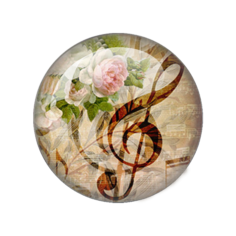 Music Notes Beauty 12pcs 10mm/ - Jewelry Making Notes recension och pris