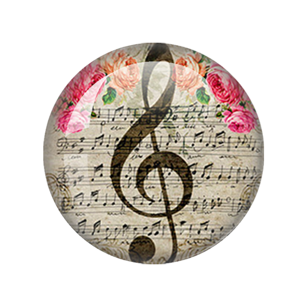 Music Notes Beauty 12pcs 10mm/ - Jewelry Making Notes recension och pris