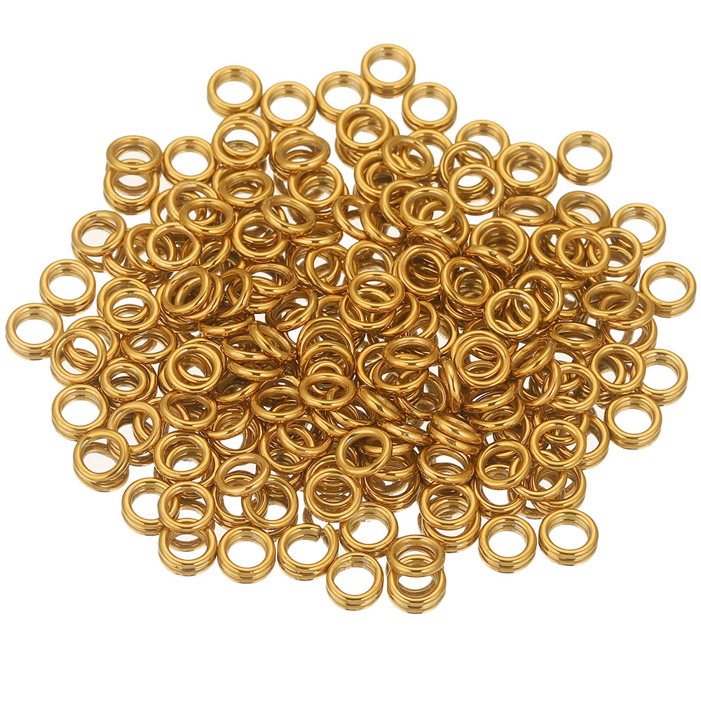 50pcs Stainless Steel Closed J - Jewelry Making Closed Jump Rings recension och pris