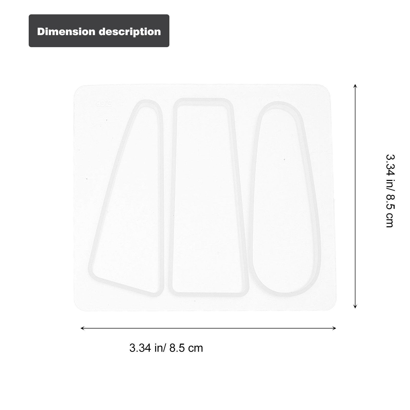 14Pcs Hair Clip Mold Silicone  - Resin Mold Jewelry recension och pris