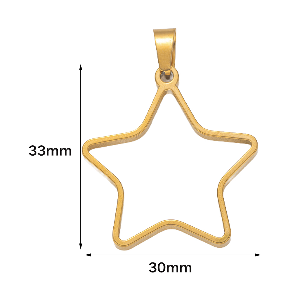 5pcs Stainless Steel Open Back - Resin Mold Jewelry recension och pris