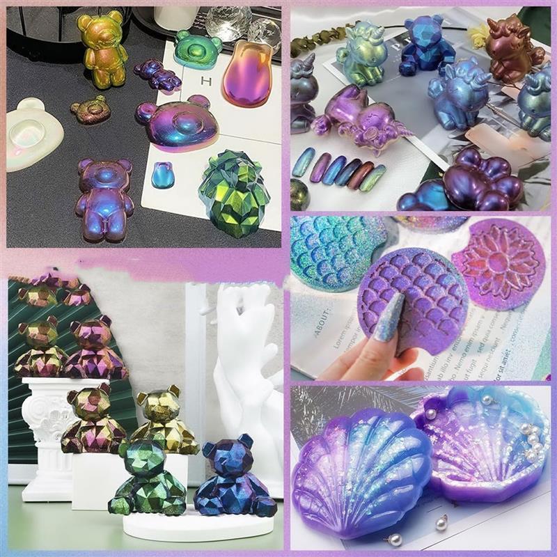 3g Chameleon Mica Powder Epoxy - Jewelry Making Techniques recension och pris