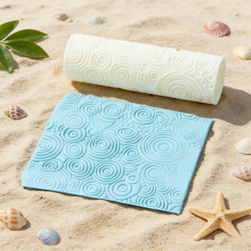 Spiral Swirl Clay Texture Roll - Jewelry Making In Clay recension och pris