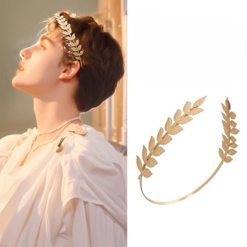 1PC New Retro Gold Color Leaf  - Jewelry Making Adults recension och pris