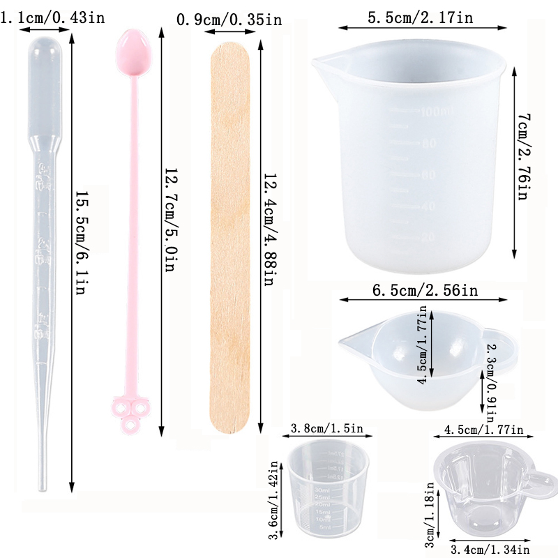 Epoxy Resin Tools Kit Silicone - Jewelry Making Techniques recension och pris
