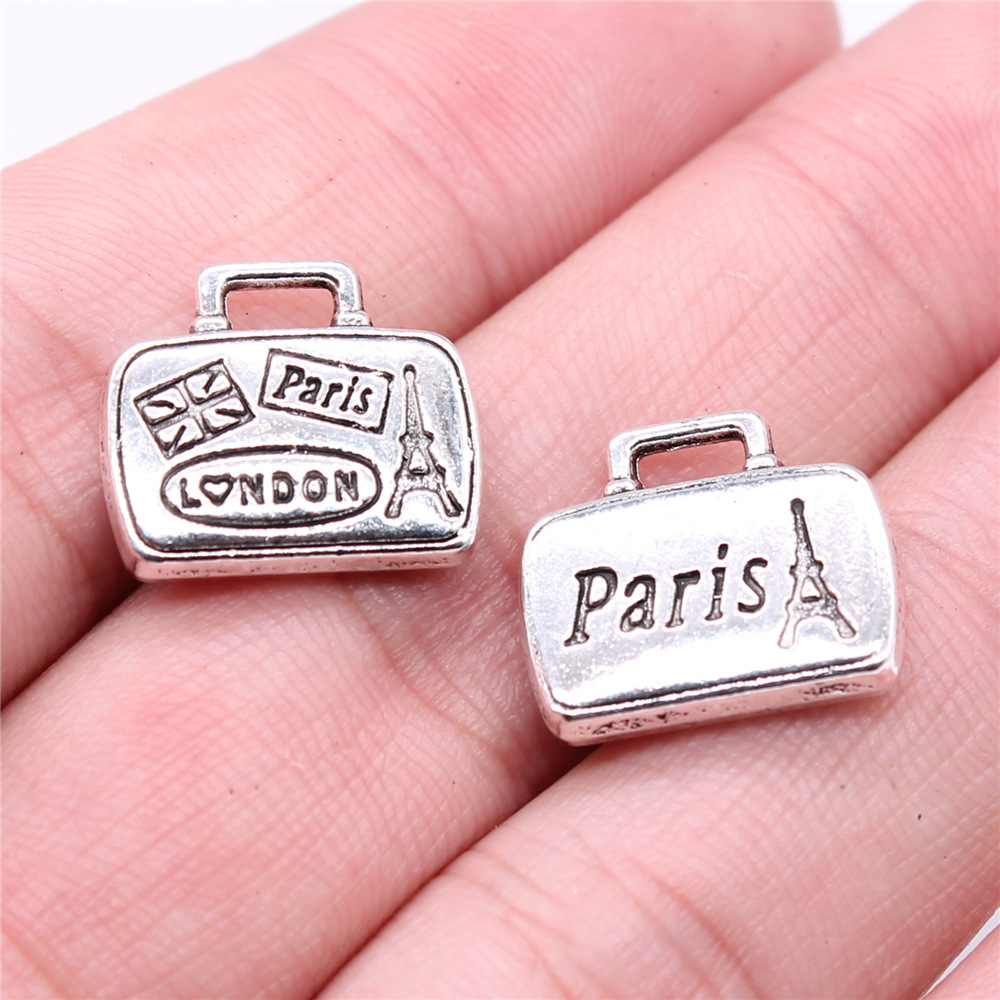 WYSIWYG 5pcs 16x14mm Antique S - Jewelry Making Paris recension och pris