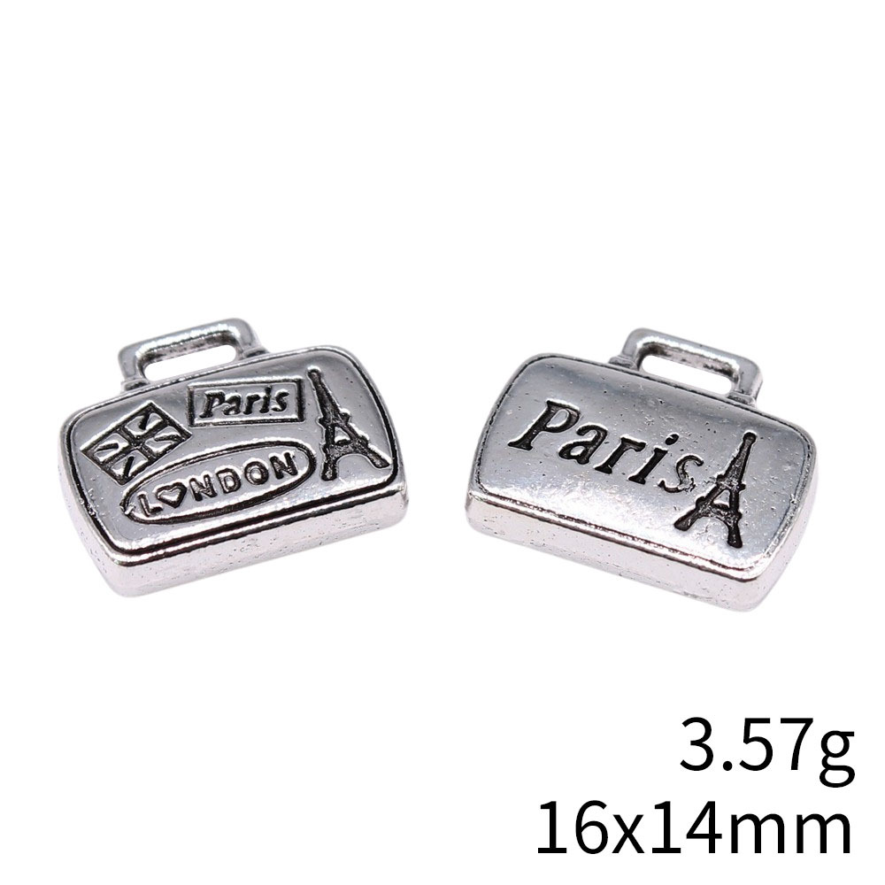 WYSIWYG 5pcs 16x14mm Antique S - Jewelry Making Paris recension och pris