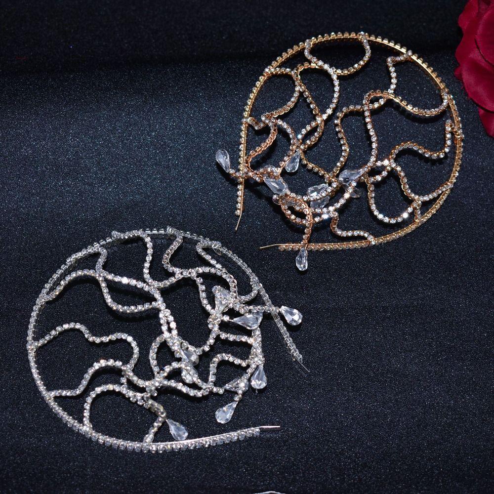Snake Bend Rhinestone Headband - Jewelry Making Adults recension och pris