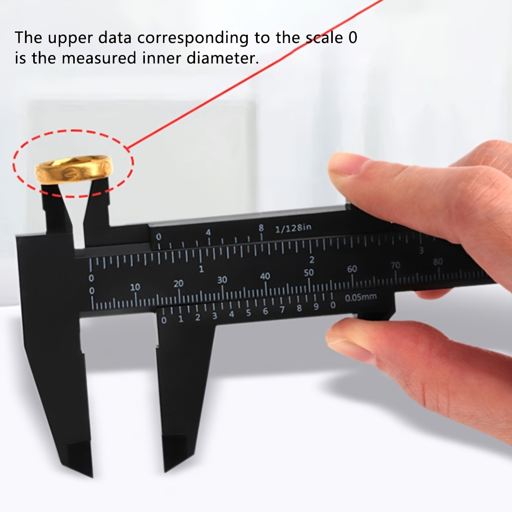 Dual-Scale Plastic Vernier Cal - Jewelry Making Experience recension och pris