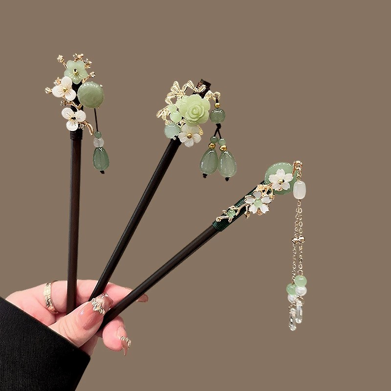 Antique Wooden Hairpin Women's - Jewelry Making Adults recension och pris