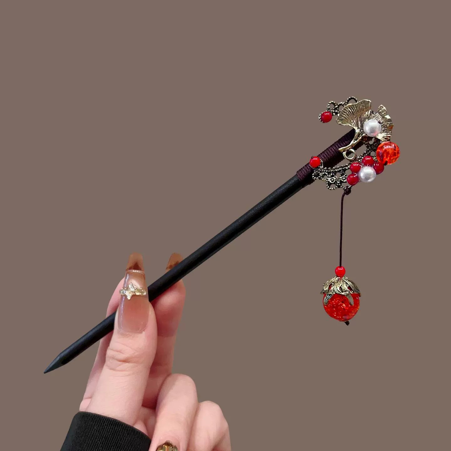 Antique Wooden Hairpin Women's - Jewelry Making Adults recension och pris