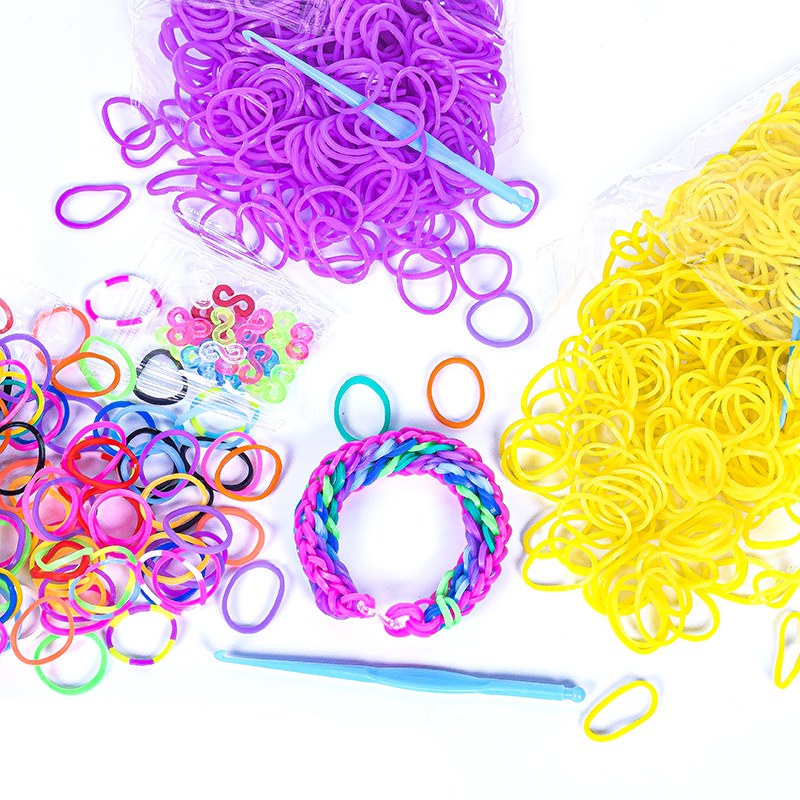 600 pieces Colorful Rubber Ban - Jewelry Making Techniques recension och pris