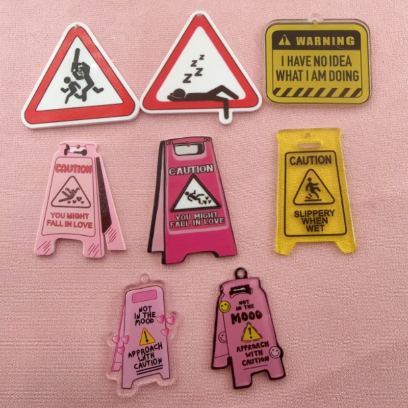 10pcs acrylic printing, please - Jewelry Making Notes recension och pris