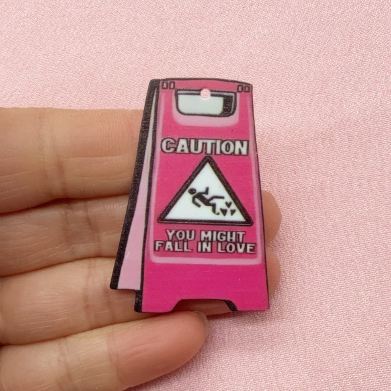 10pcs acrylic printing, please - Jewelry Making Notes recension och pris