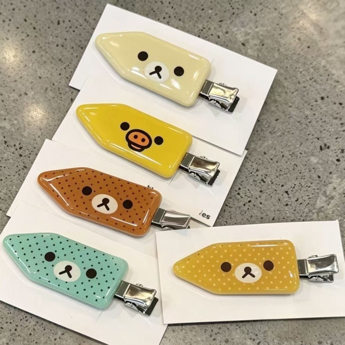 INS Bear Hair Clips Kiiroitori - Jewelry Making Adults recension och pris