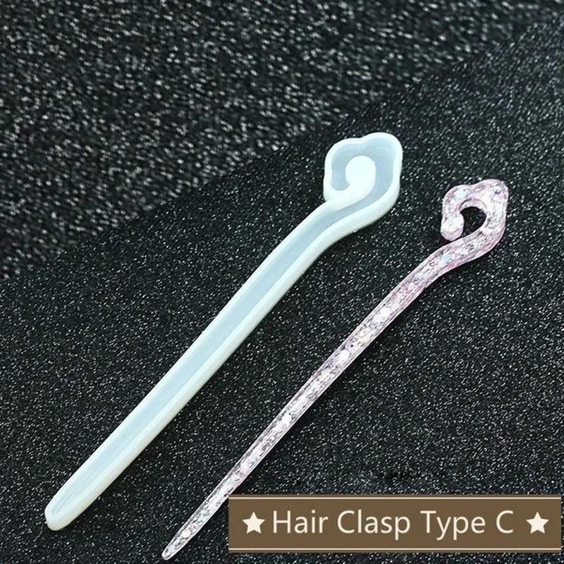 New Transparent Hairpin Silico - Resin Mold Jewelry recension och pris
