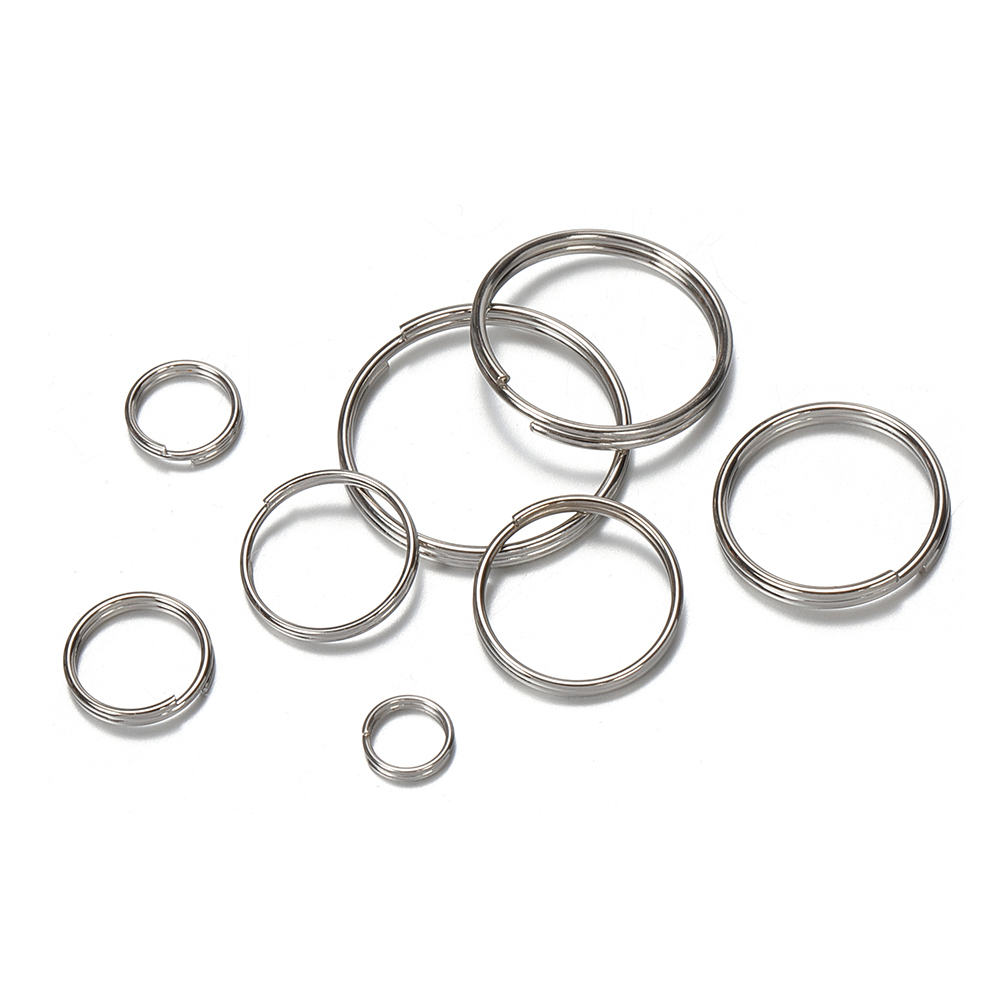 50pcs 6/8/10/12/14/16/18/20mm  - Jewelry Making Closed Jump Rings recension och pris