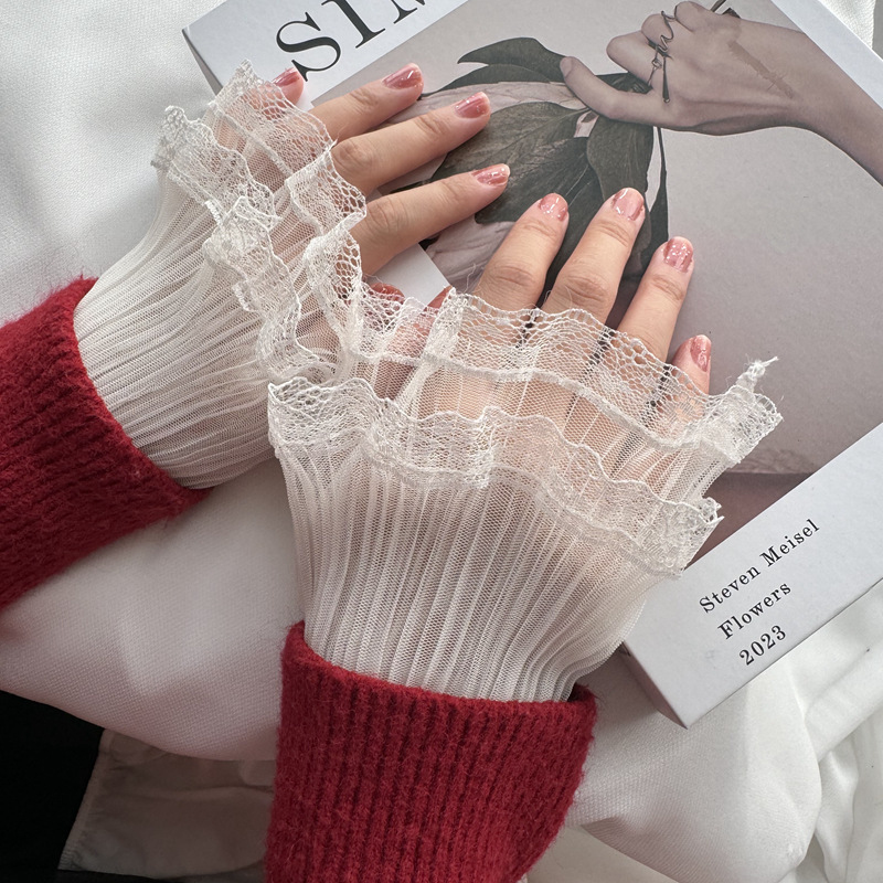 Women's Lolita Bow Lace Arm Sl - Jewelry Making Adults recension och pris