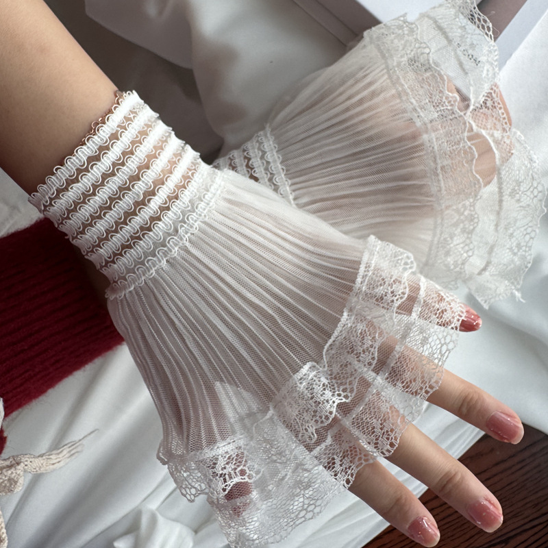 Women's Lolita Bow Lace Arm Sl - Jewelry Making Adults recension och pris