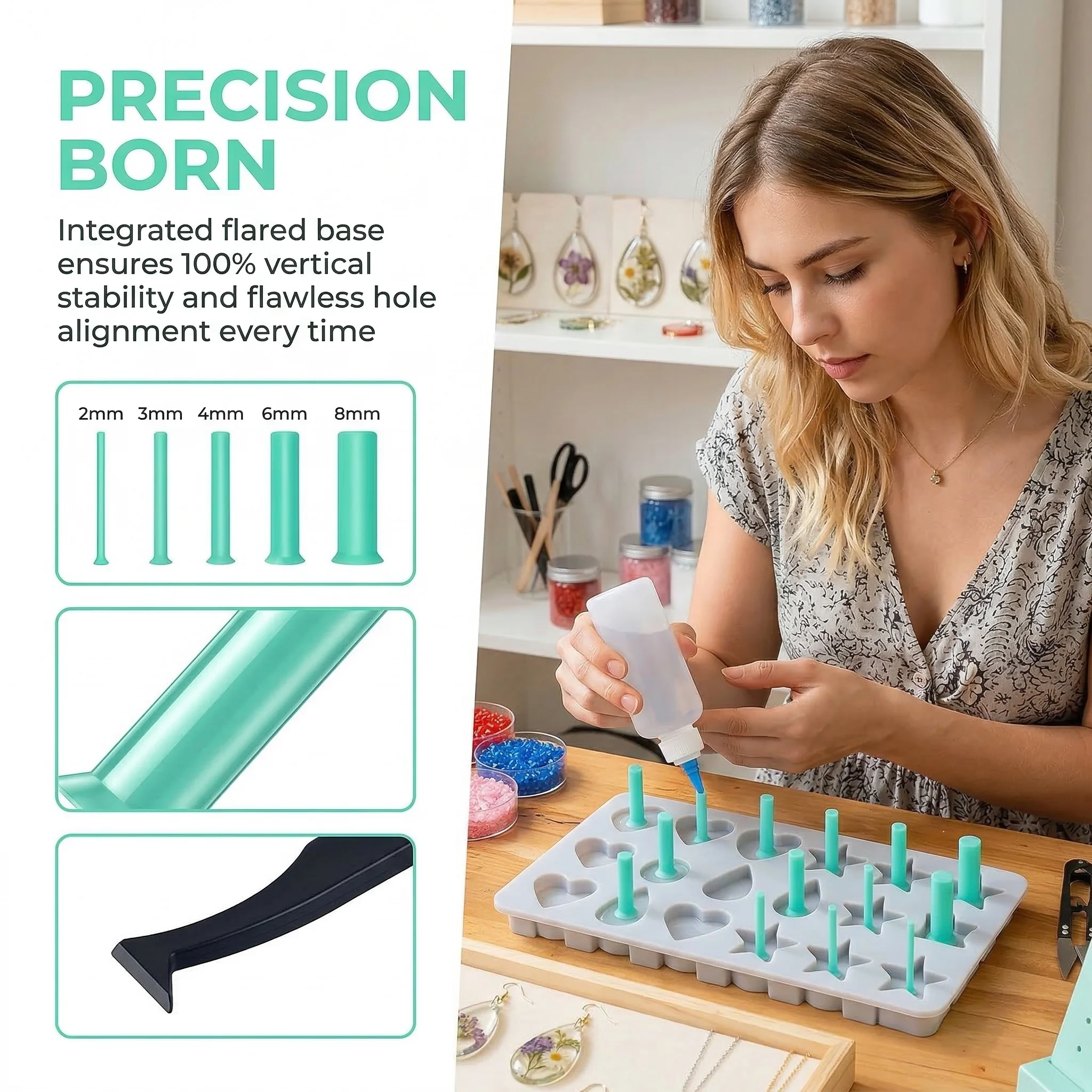 35pcs Resin Hole Opener Kit 2- - Jewelry Making Techniques recension och pris