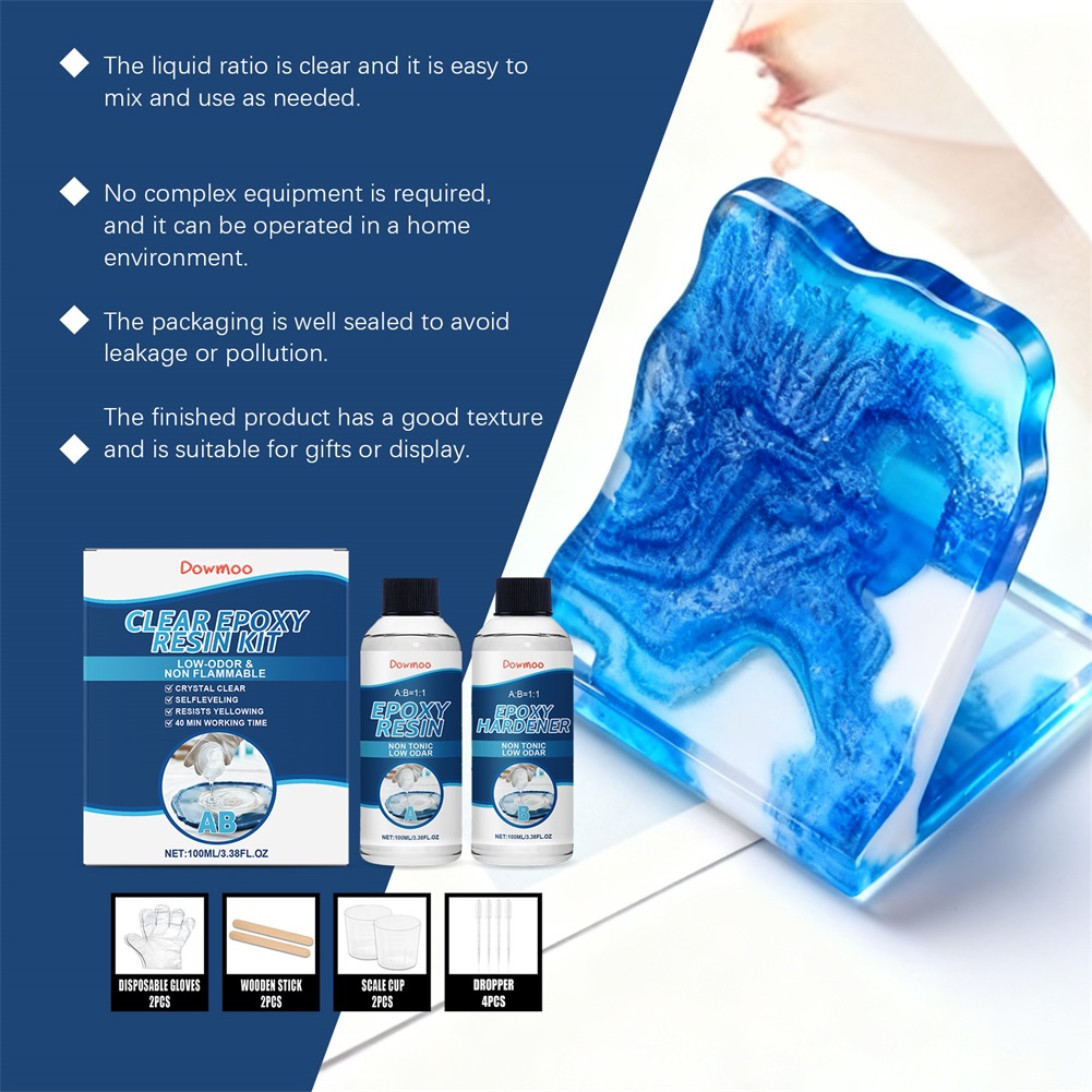 DIY Crystals Clear Epoxys Resi - Resin Mold Jewelry recension och pris