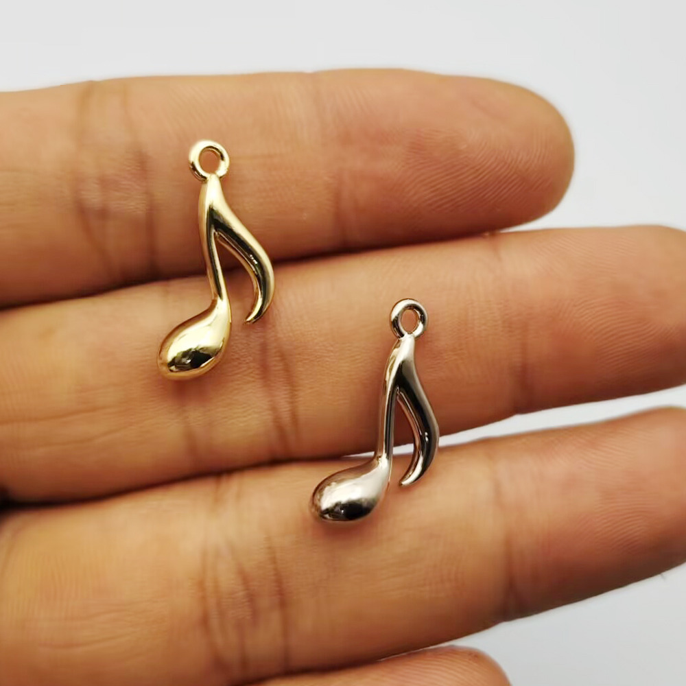 10pcs Music Note Charm for Jew - Jewelry Making Notes recension och pris