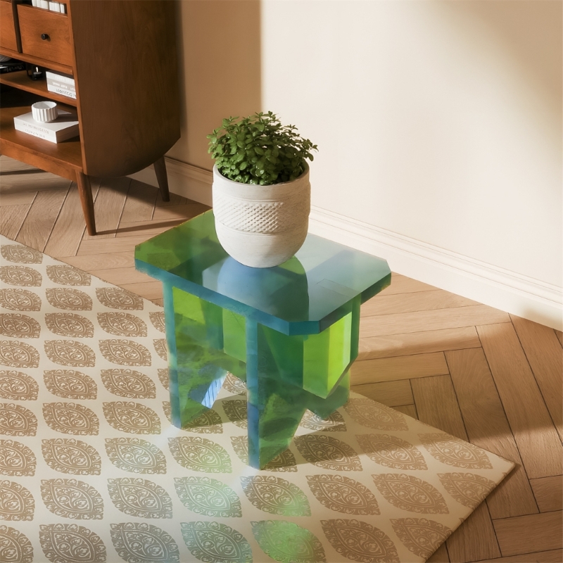 Square and Round Modular Stool - Resin Mold Jewelry recension och pris